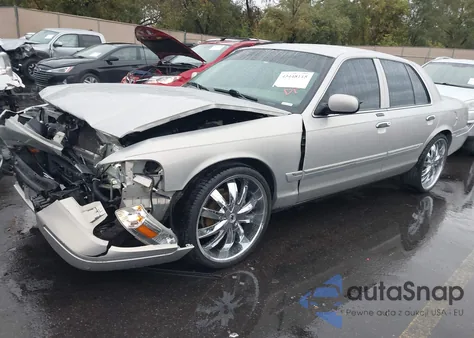 2006 Mercury Grand Marquis Ls из США, поврежденный, VIN 2MEFM75W56X643523